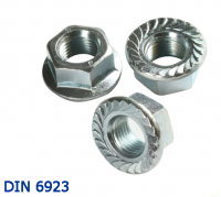 Đai ốc liền long đen